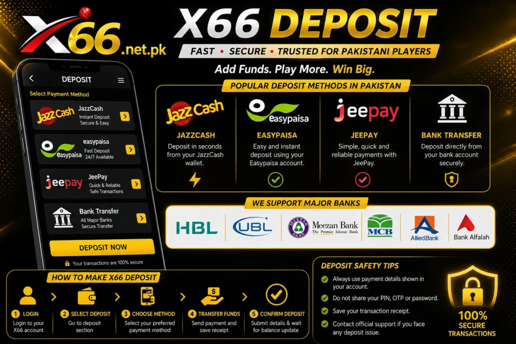 X66 Deposit